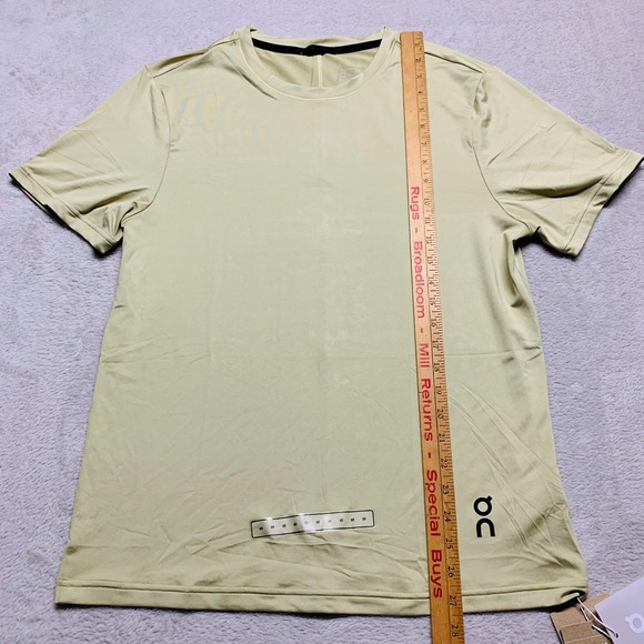 NWT Run On Cloud Studio-T Casper Performance Short Sleeve Shirt Men's S MSRP $55 - Picture 7 of 7